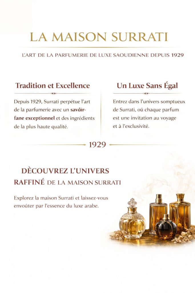 Découvrez La Maison Surrati : L’Excellence des Parfums Authentiques